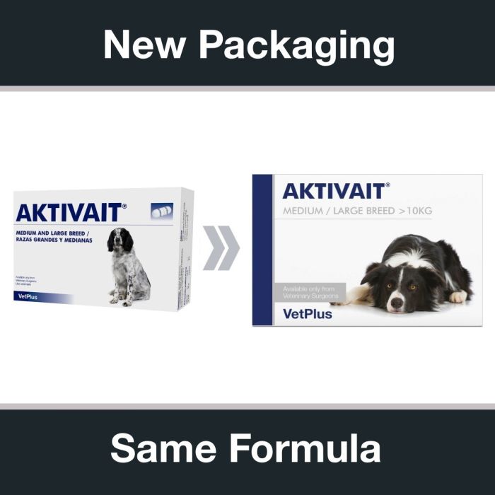 Aktivait Tablets for Medium Large Dogs