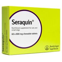 Seraquin Chewable Tablets for Cats and Small Dogs - 800mg