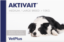 Aktivait Tablets for Medium/Large Dogs