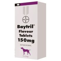 Baytril Flavour Tablets - 150mg