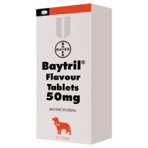 Baytril Flavour Tablets - 50mg