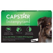 Capstar Tablets for Medium & Large Dogs - 57mg