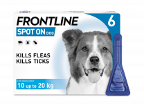 Frontline Spot-On Flea & Tick Treatment Dog 10-20 Kg - 6 Pack