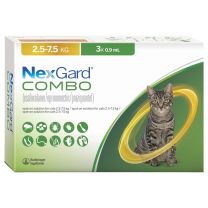 NexGard Combo Spot-On for Cats 2.5kg - 7.5kg 