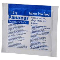 Panacur Granules 1.8g x 3 Sachets