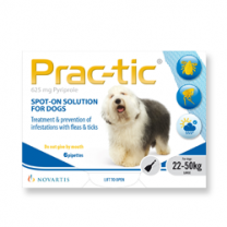 Prac-tic Spot-On for Large Dogs - 6 Pack