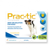 Prac-tic Spot-On for Small Dogs - 6 Pack