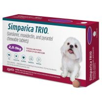 Simparica Trio for Dogs 6mg - 3 Pack