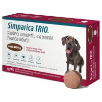Simparica Trio for Dogs 72mg - 3 Pack