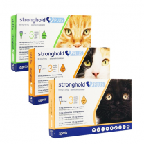 Stronghold Plus Spot-On Solution for Small Cats - 3 Pack