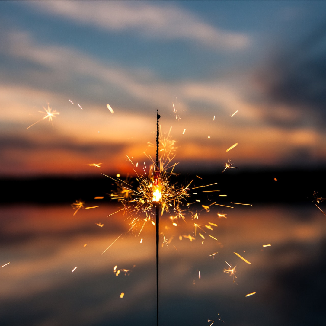 fireworks night sky